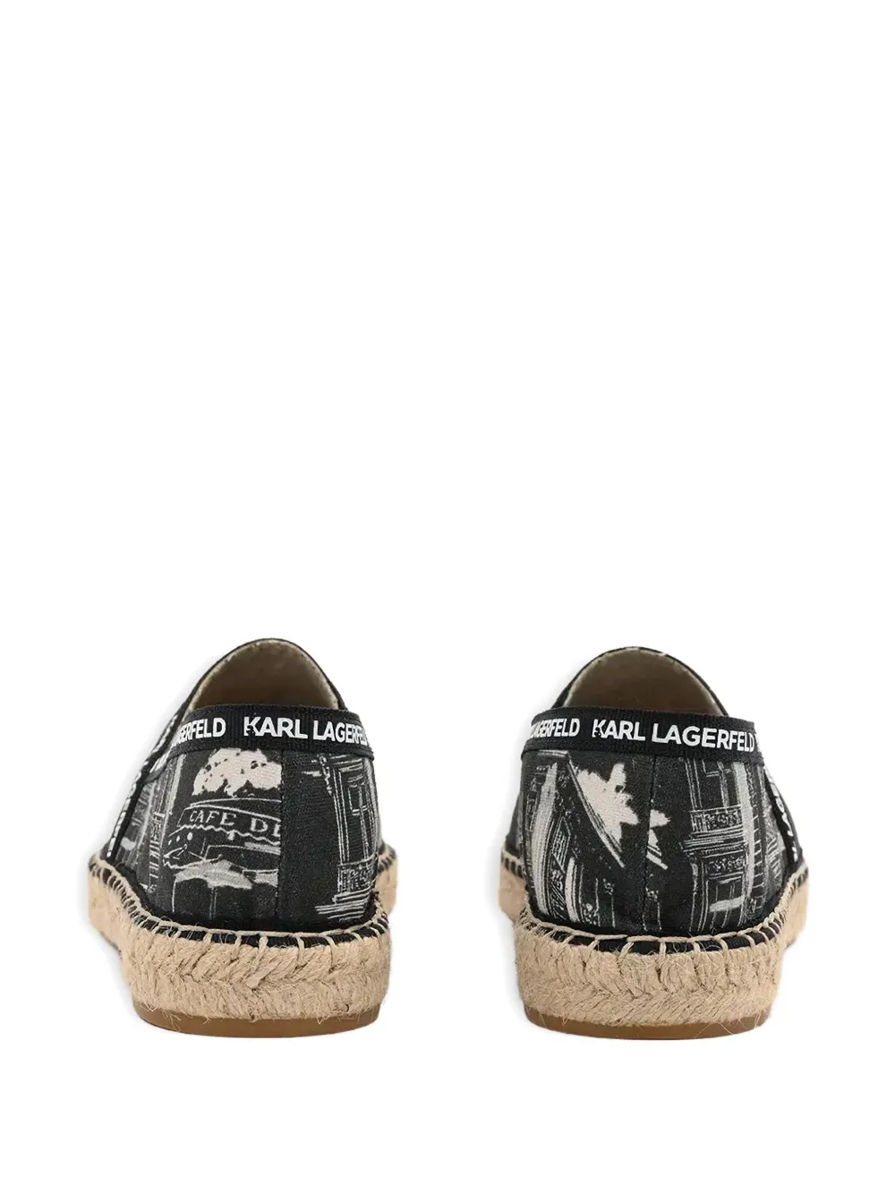 Karl Lagerfeld Kamini espadrilles Black