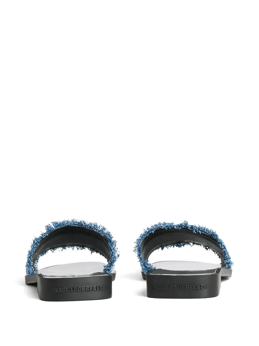Karl Lagerfeld Skoot II Border sandals Blue