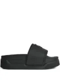 Karl Lagerfeld Ikon Kondo pool slides - Black