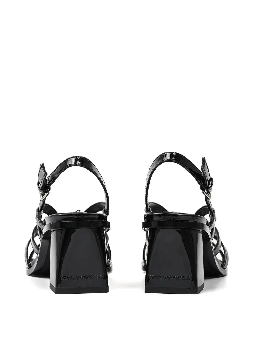Karl Lagerfeld 70mm Bekki sandals Black