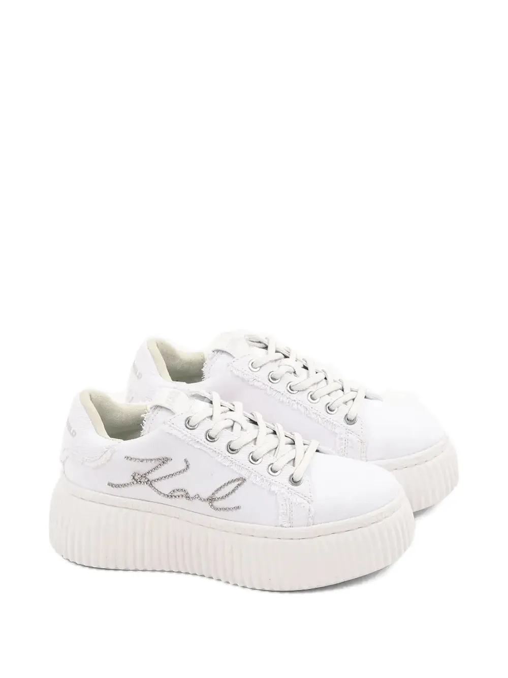 Karl Lagerfeld Kreeper sneakers Wit