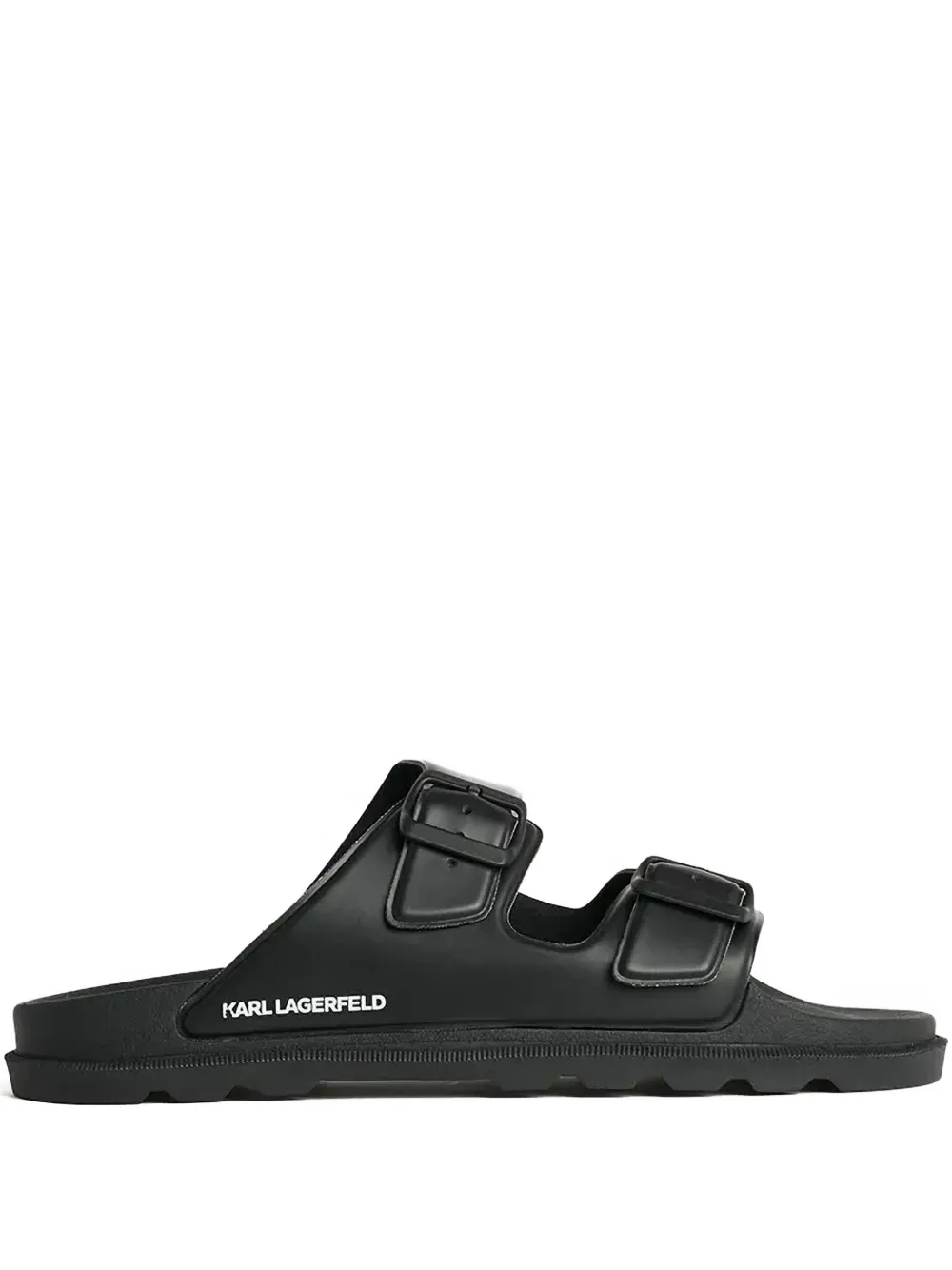 Karl Lagerfeld Kondo Tred sandals - ブラック Karl Lagerfeld Kondo Tred sandals - ブラック