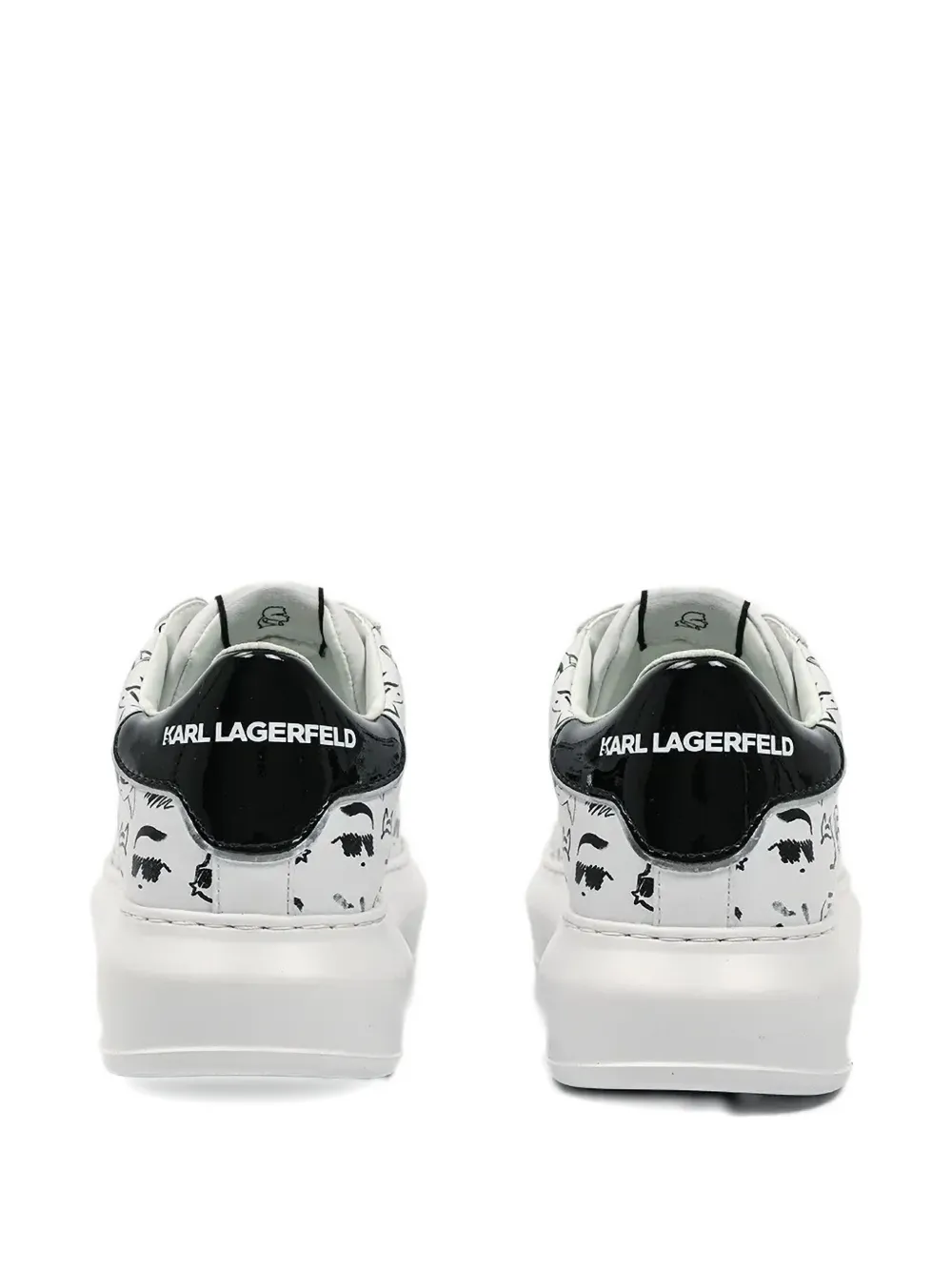 Karl Lagerfeld Icon NFT Capri Graffiti sneakers White
