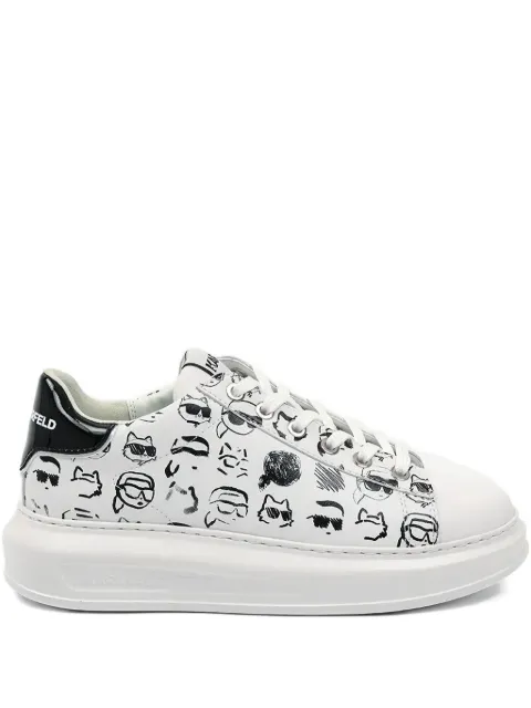 Karl Lagerfeld Icon NFT Capri Graffiti sneakers