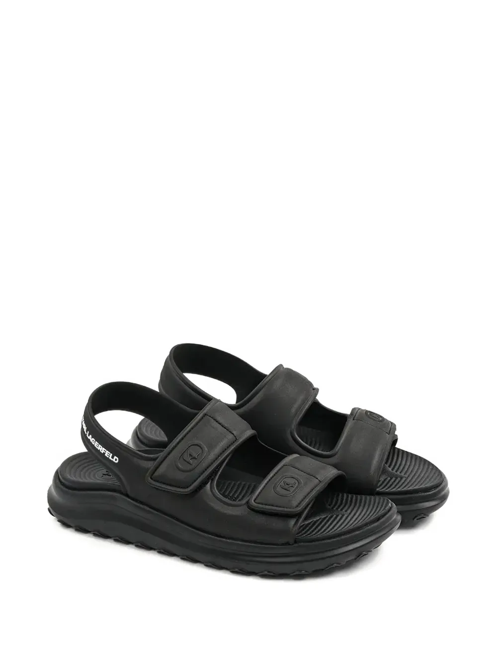 Karl Lagerfeld Skuba II sandals - Zwart