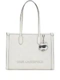 Karl Lagerfeld medium Ikon tote bag - White