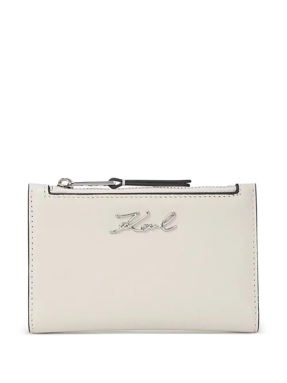 Karl Lagerfeld K/Signature 財布 - ホワイト Karl Lagerfeld K/Signature 財布 - ホワイト