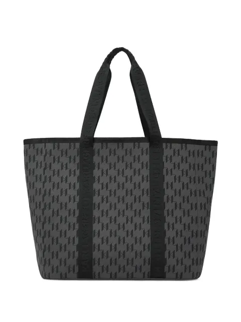 Karl Lagerfeld monogram tote bag
