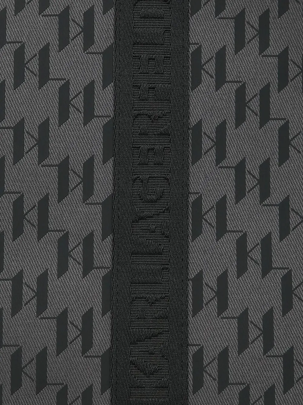Karl Lagerfeld Shopper met monogram Zwart