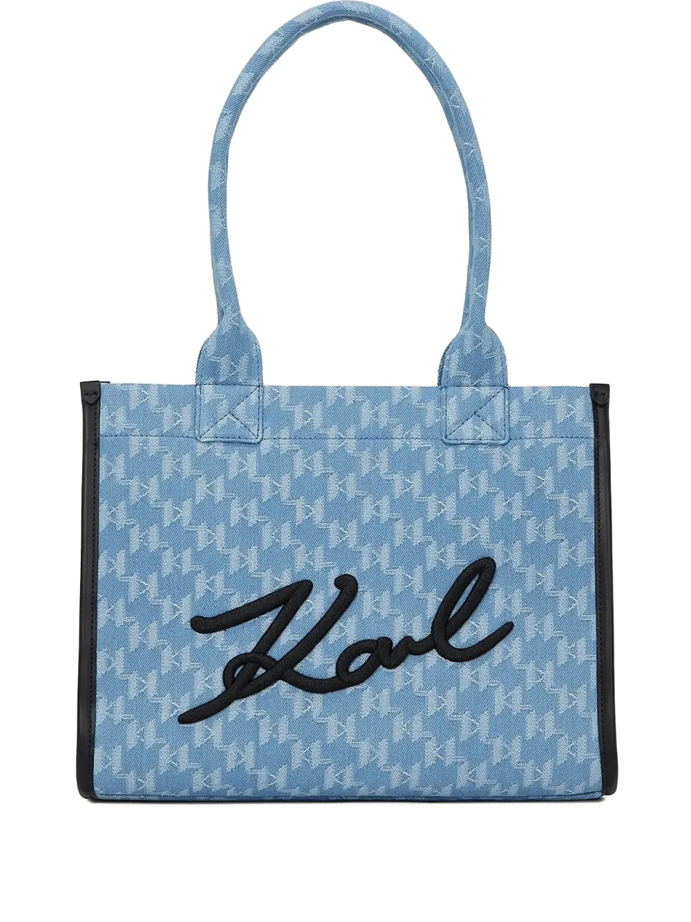 Shop Karl Lagerfeld Medium K/skuare Tote Bag