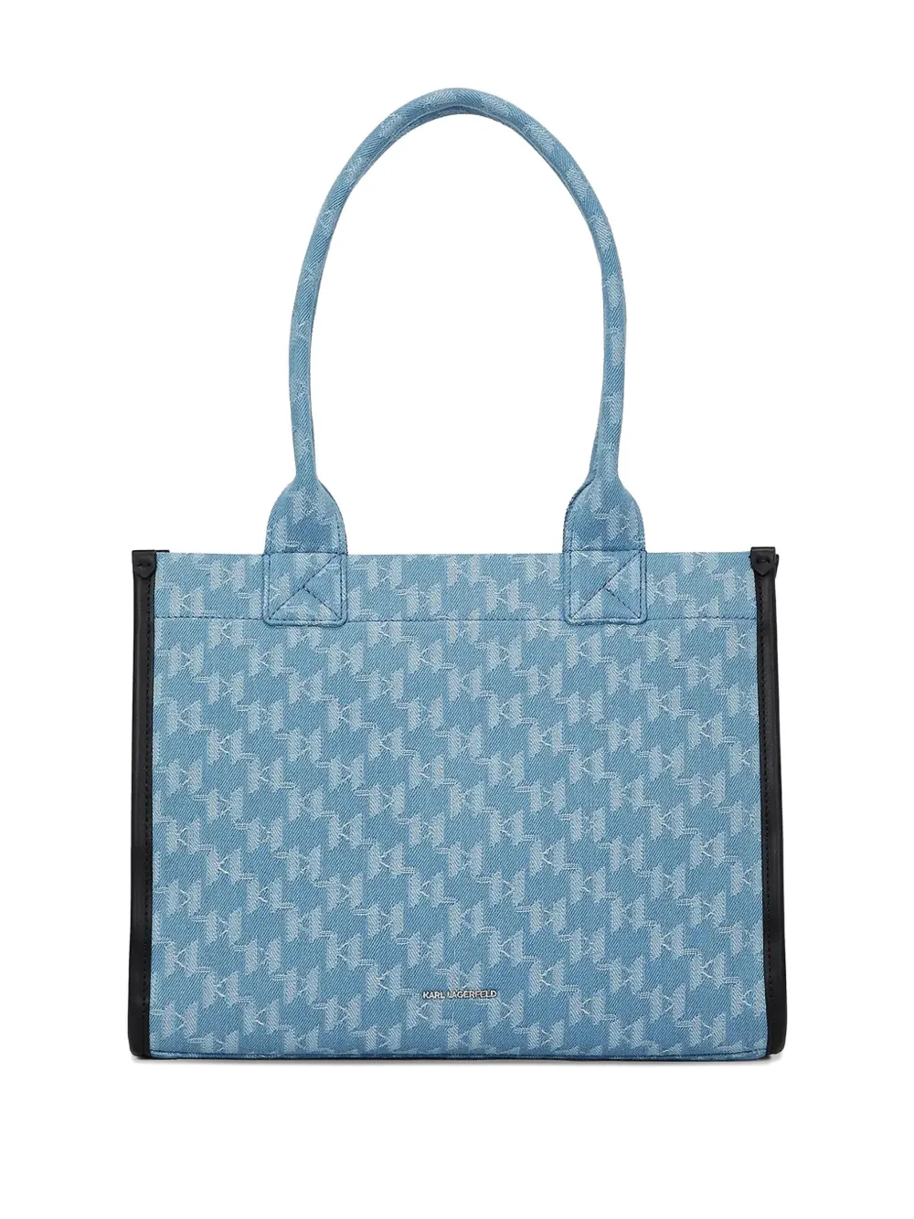 Karl Lagerfeld medium K/Skuare tote bag - Blauw