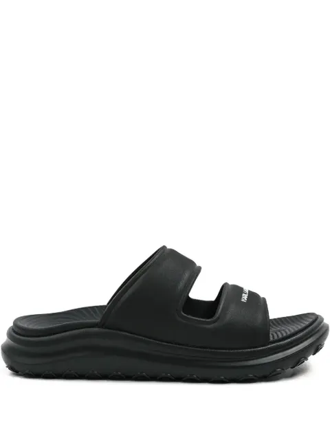 Karl Lagerfeld logo-print slides 