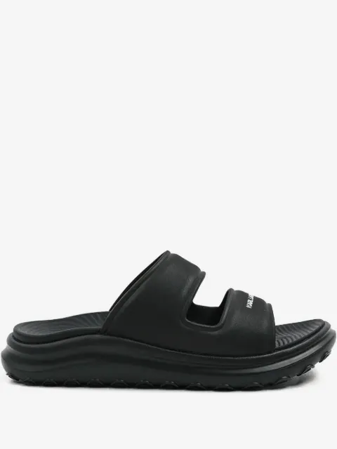 Karl Lagerfeld logo-print slides 
