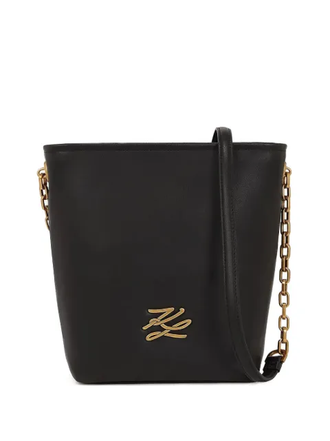 Karl Lagerfeld bolsa bucket con logo