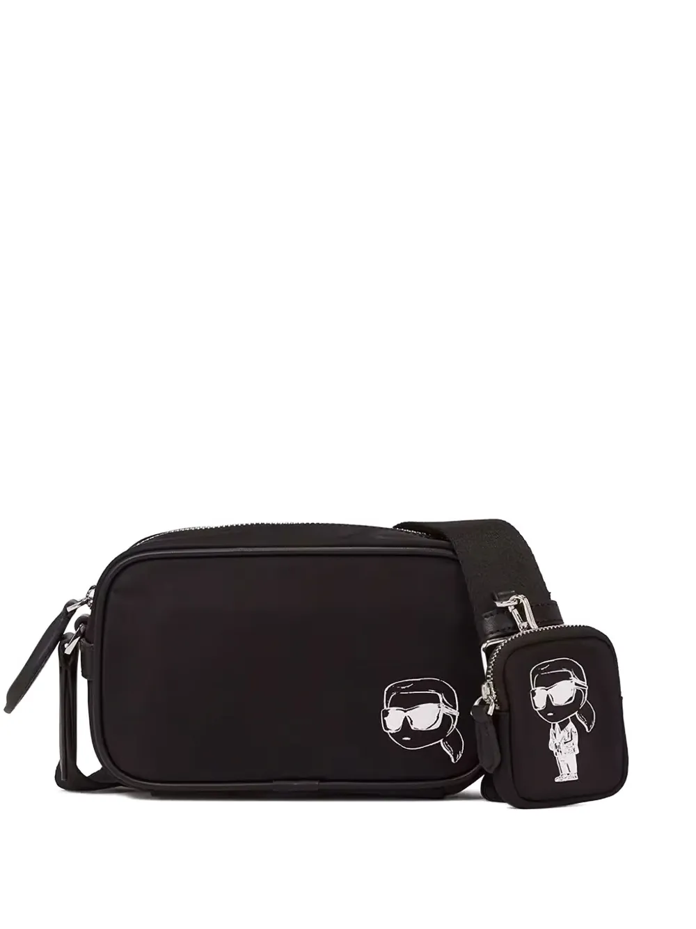 Karl Lagerfeld Ikon crossbodytas Zwart
