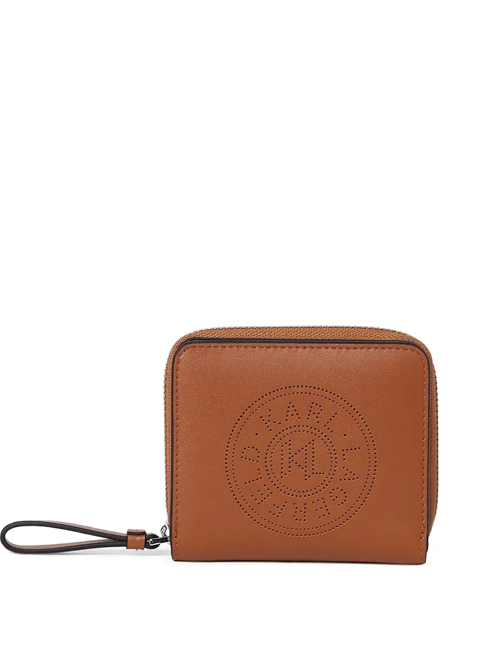 Karl Lagerfeld cartera con compartimentos y cierre | marrón | Image 1