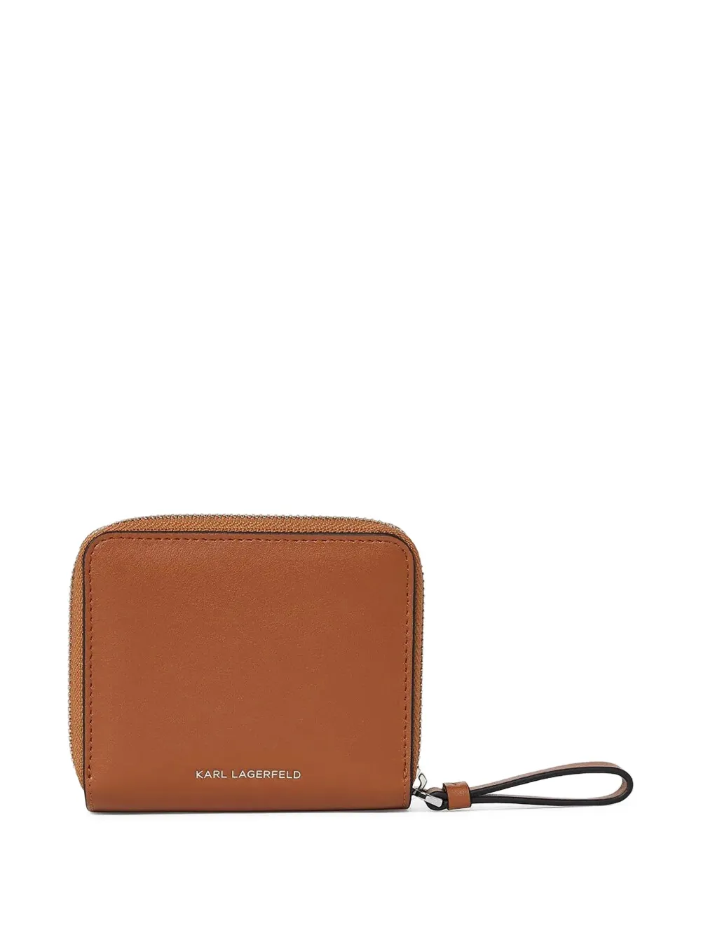 Karl Lagerfeld leather wallet - Bruin