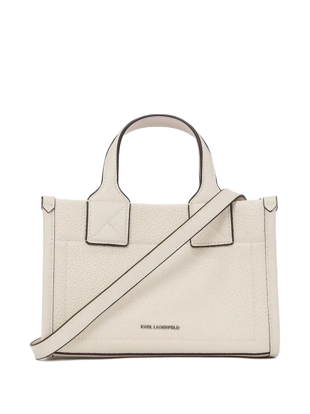 Karl Lagerfeld K Square kleine crossbodytas Beige