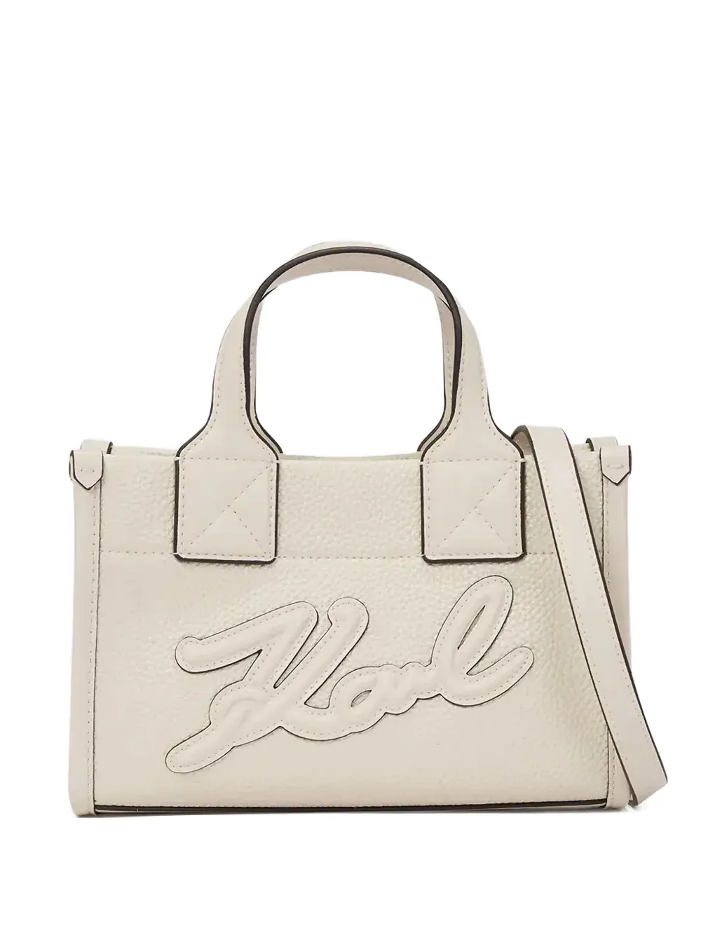 Karl Lagerfeld K Square kleine crossbodytas Beige