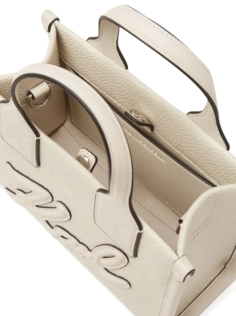 Karl Lagerfeld K Square kleine crossbodytas Beige