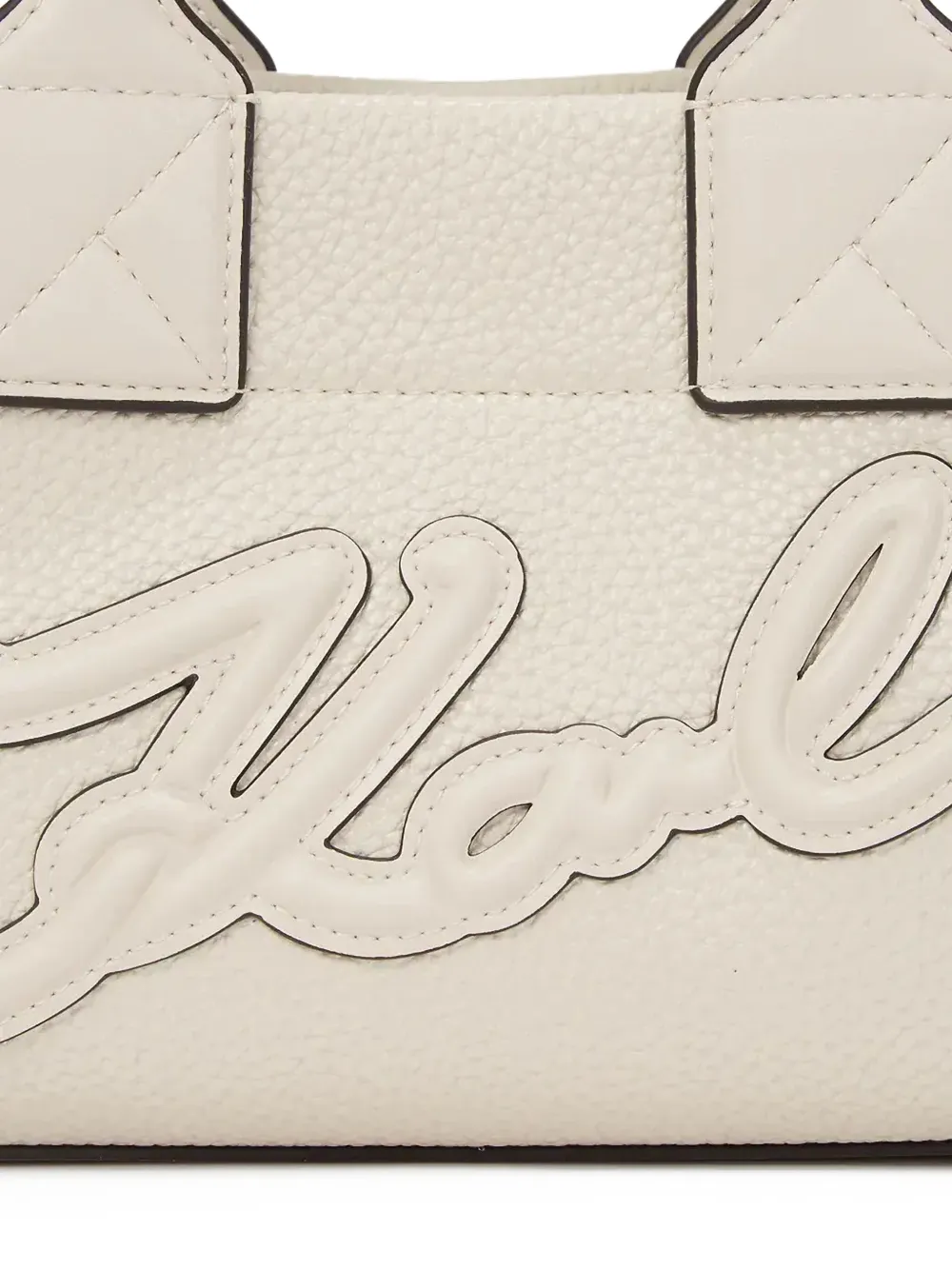 Karl Lagerfeld K Square kleine crossbodytas Beige