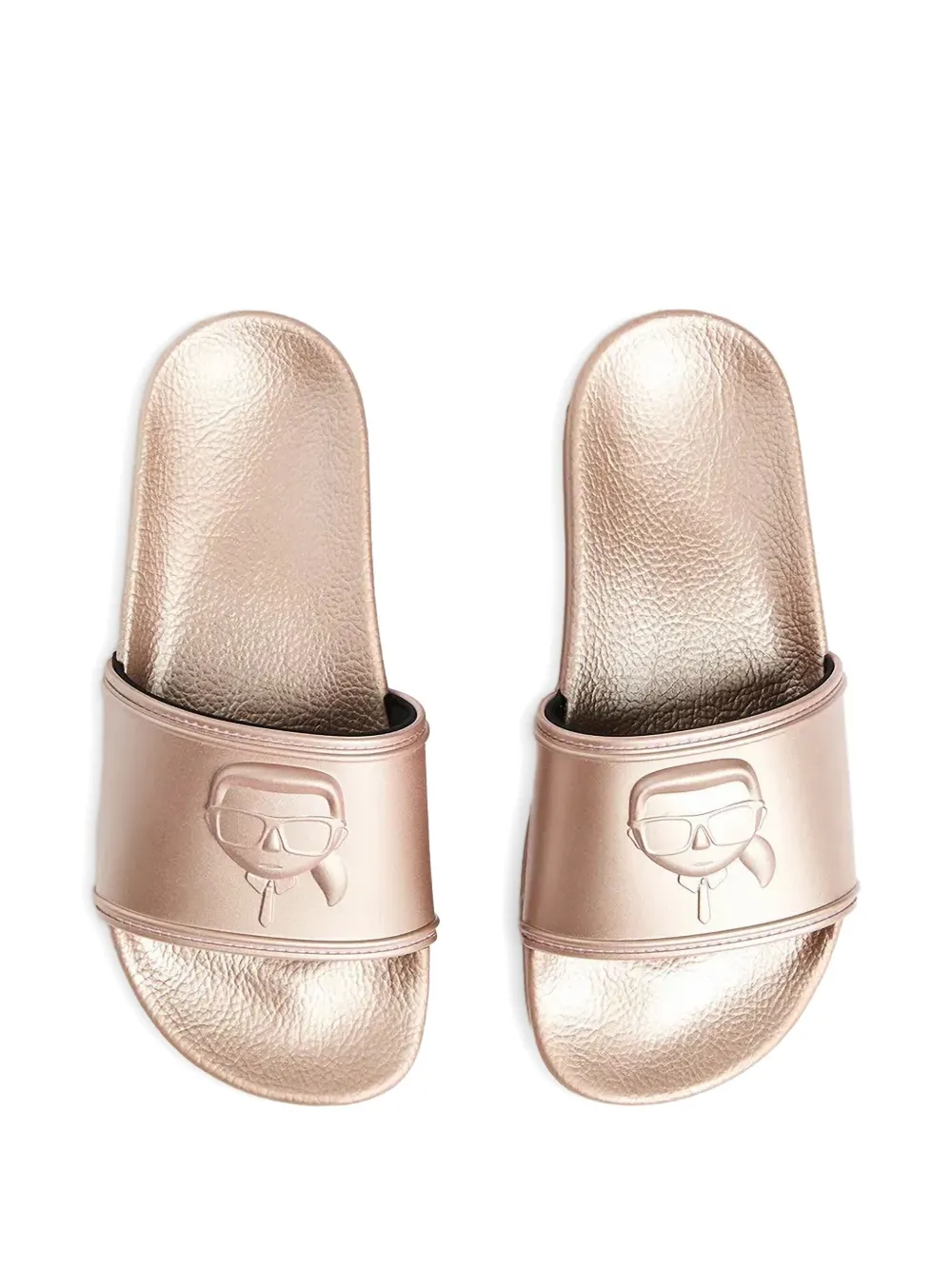 Karl Lagerfeld Kondominium pool slides Pink
