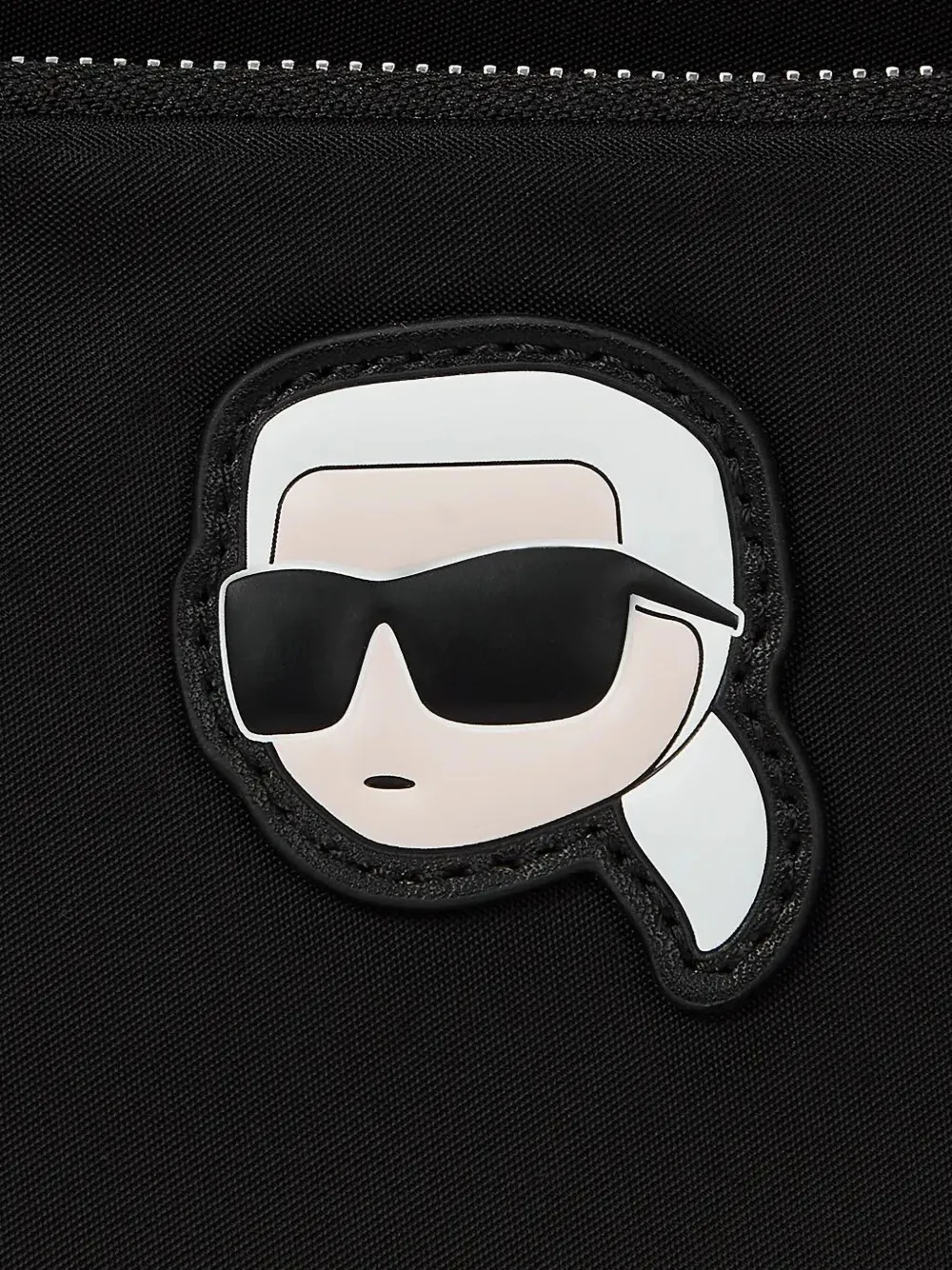 Karl Lagerfeld Rugzak met mesh vlak Zwart