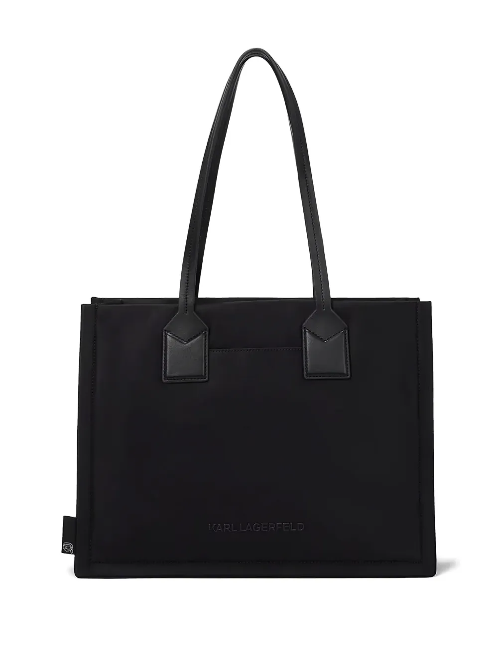 Karl Lagerfeld Ikon medium shopper - Zwart