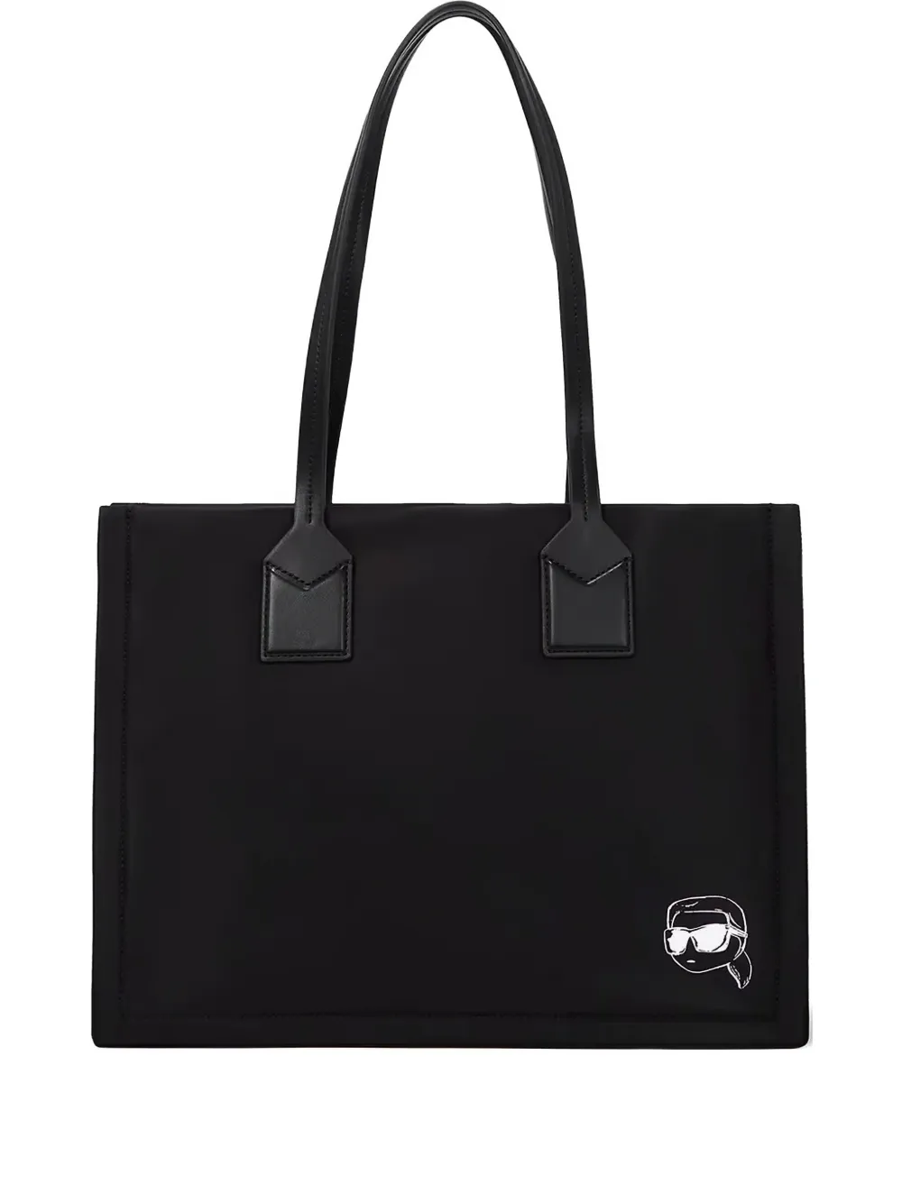 Karl Lagerfeld medium Ikon tote bag | Black | Image 1