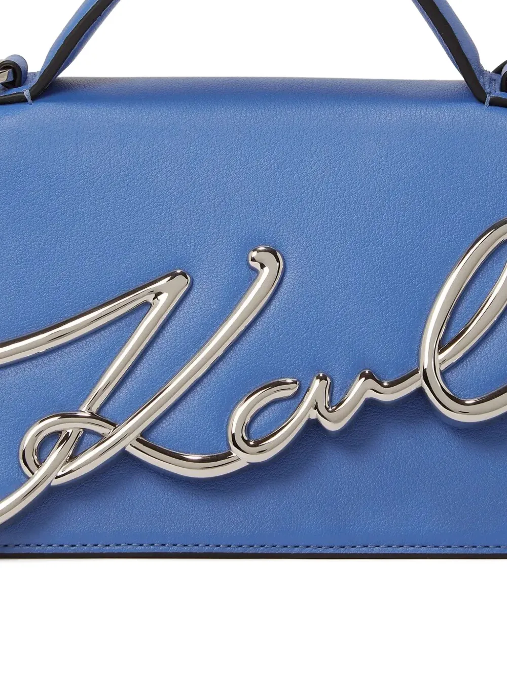 Karl Lagerfeld KLeine K Signature crossbodytas Blauw