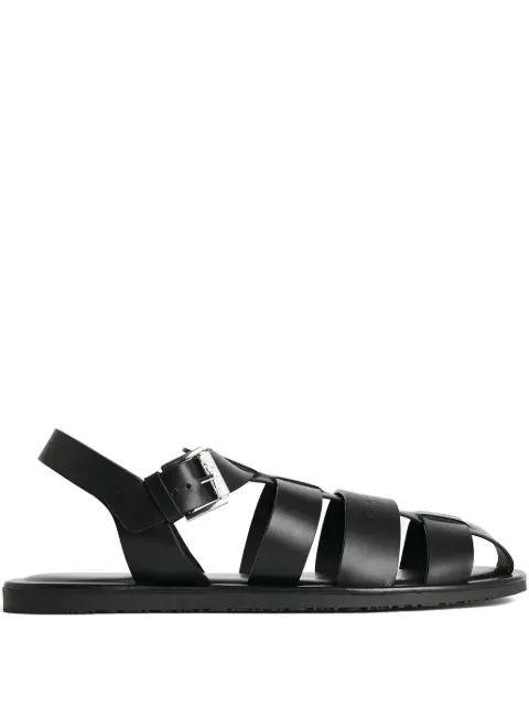 Karl Lagerfeld leather sandals