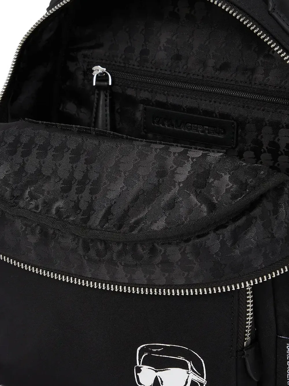Karl Lagerfeld Ikon rugzak Zwart