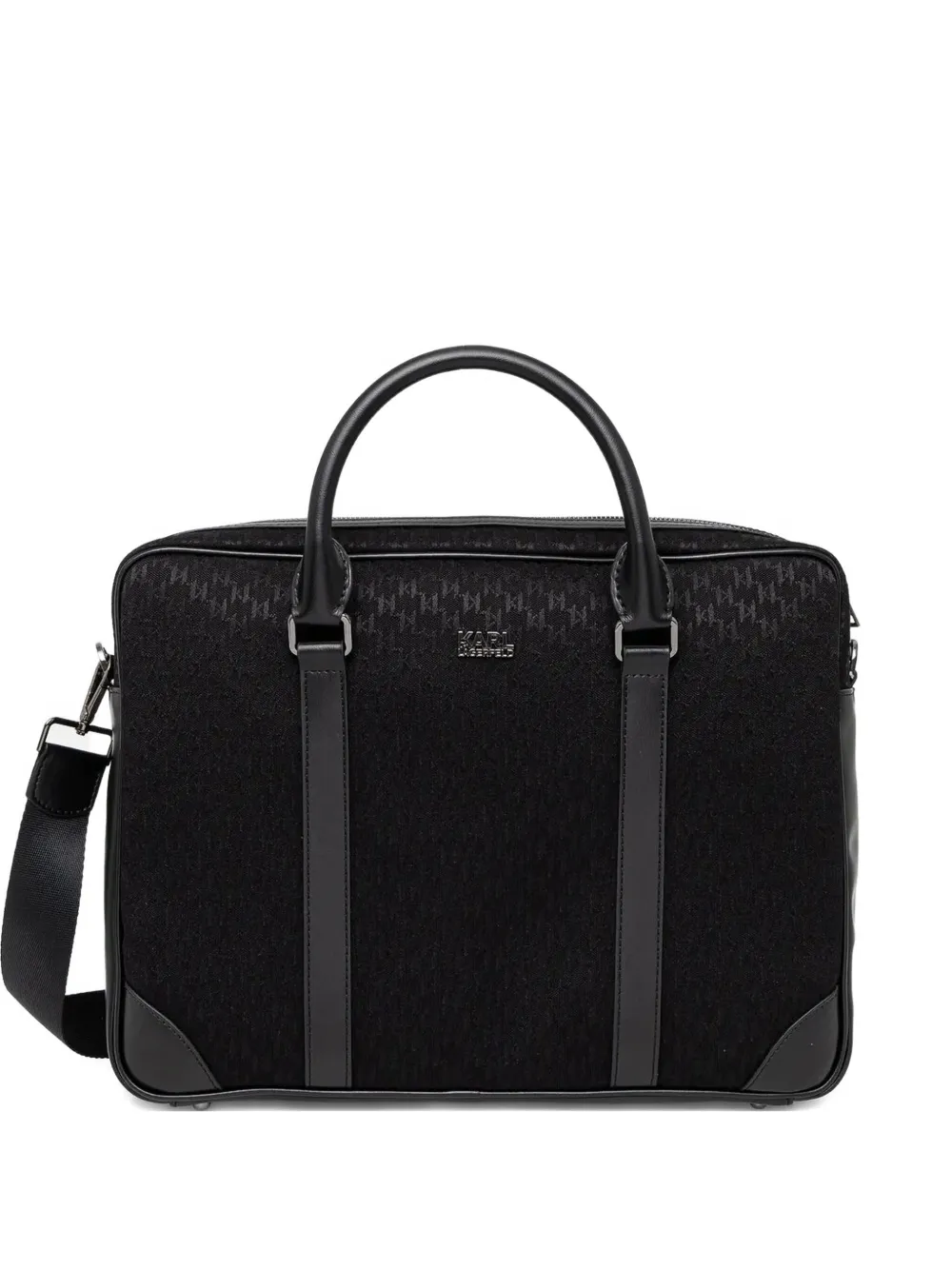 Karl Lagerfeld K/Monogram briefcase | Black | Image 1