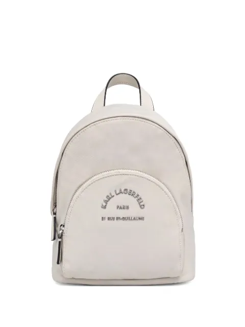 Karl Lagerfeld logo-lettering backpack