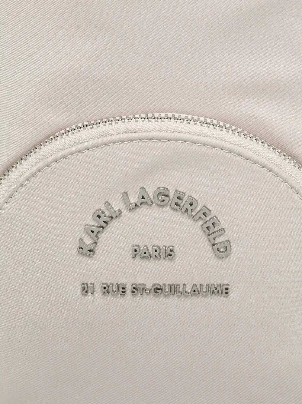 Karl Lagerfeld Rugzak met logo Wit