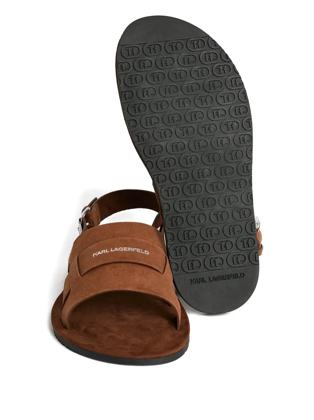 Karl Lagerfeld Kastor III sandals Brown