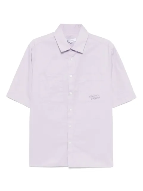 Maison Kitsuné relaxed short-sleeved shirt