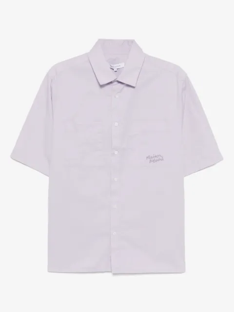 Maison Kitsuné relaxed short-sleeved shirt