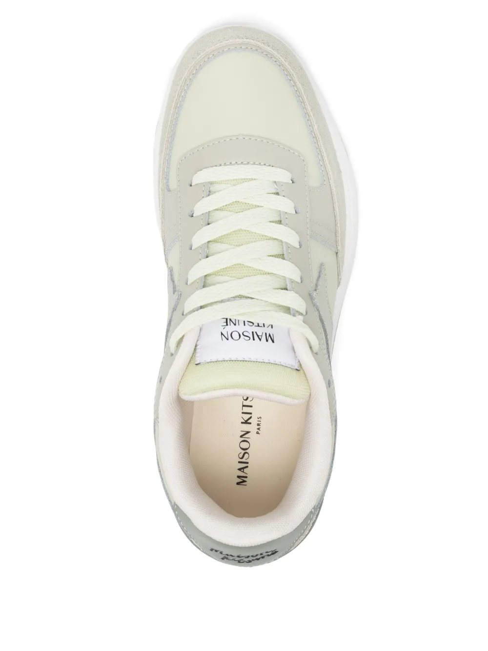 Maison Kitsuné Chiru sneakers Groen