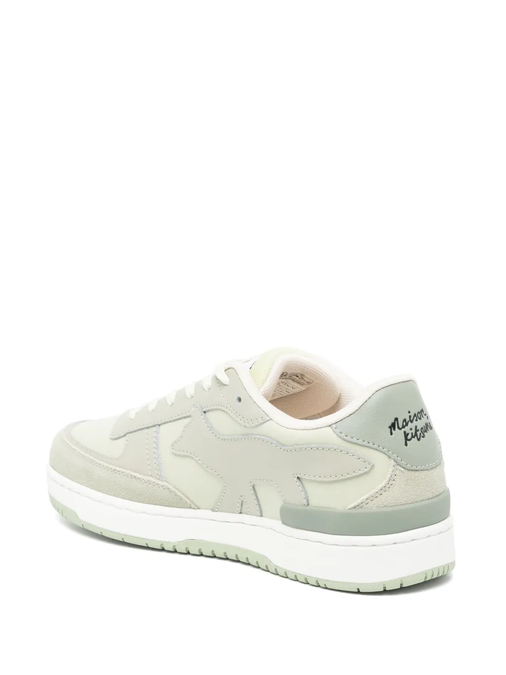 Maison Kitsuné Chiru sneakers Groen