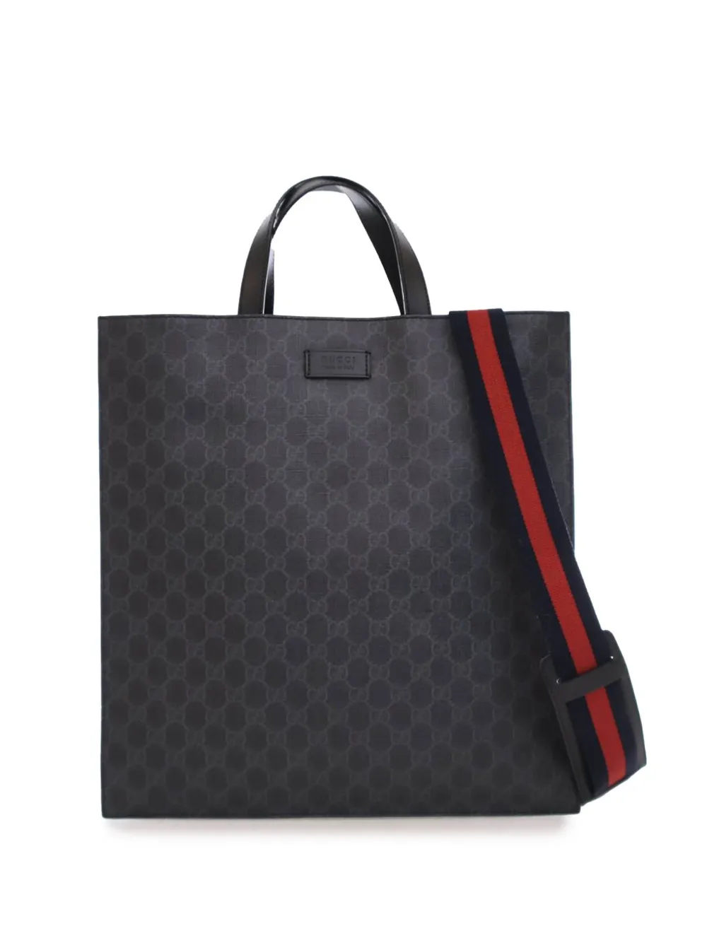 Gucci Pre-Owned Borsa tote Blooms convertibile in tessuto GG Supreme 2000-2015 | nero | Image 1