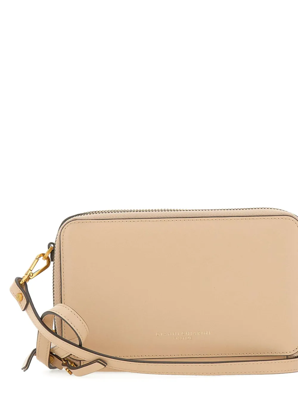 GIANNI CHIARINI Leren portemonnee Beige
