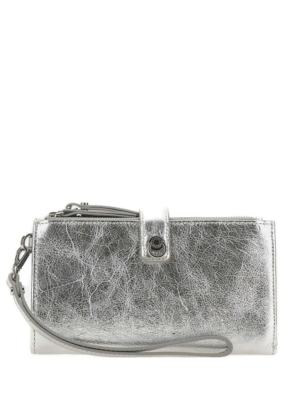 GIANNI CHIARINI cartera con compartimentos y cierre | plateado | Image 1