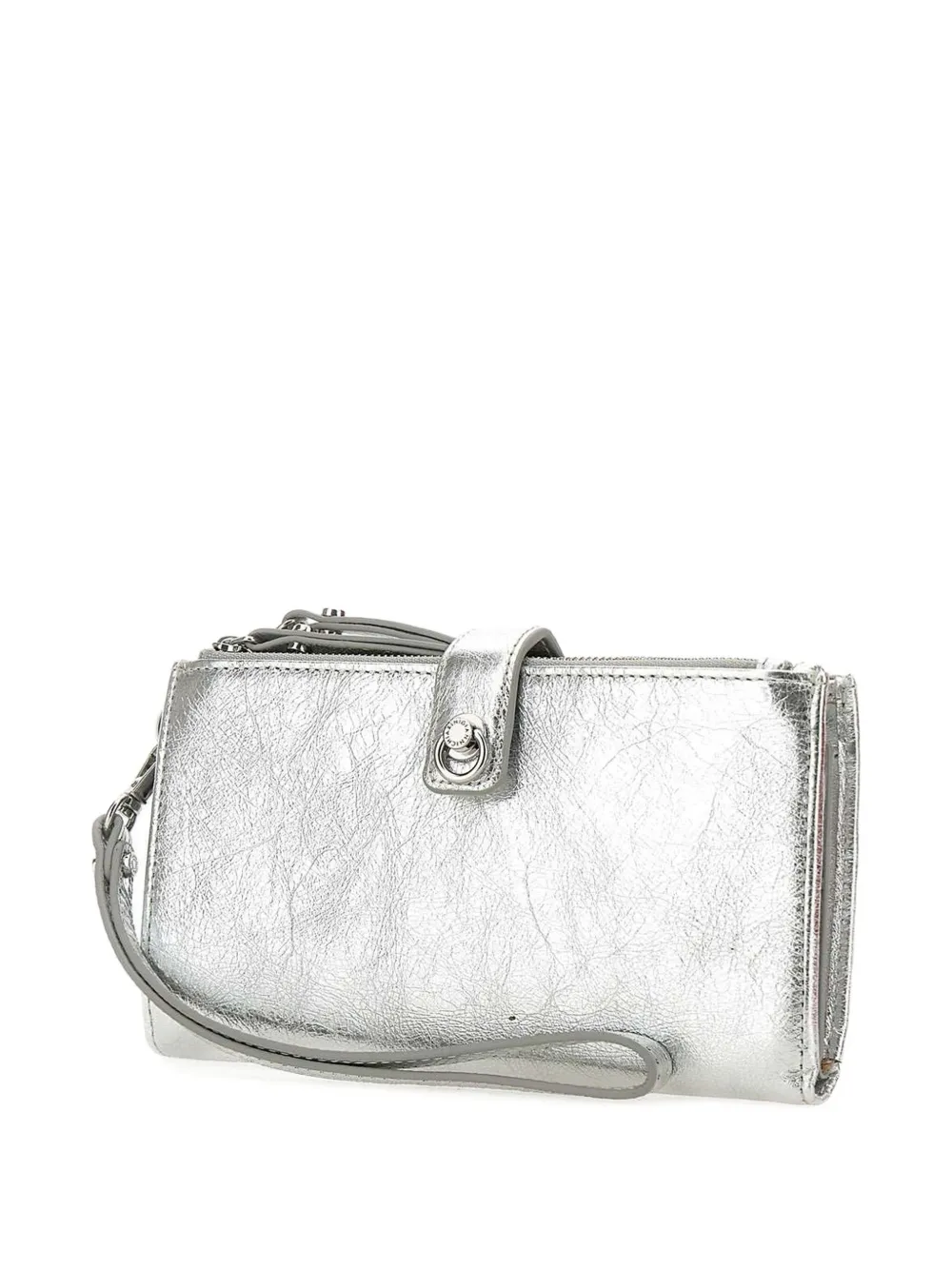 Gianni Chiarini Leather Wallet In 银色