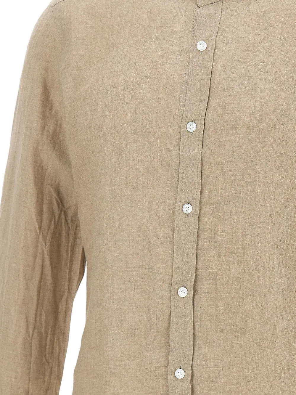 Barba Linnen overhemd Beige