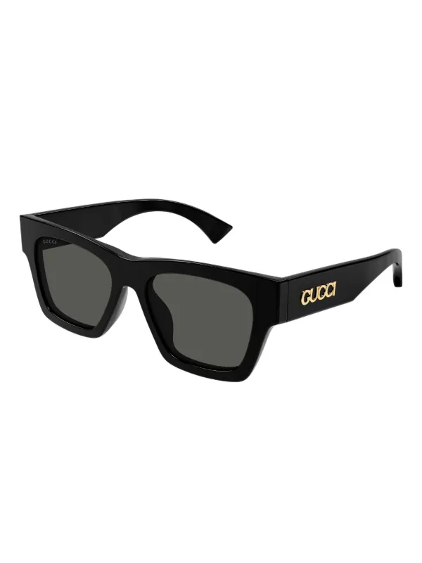 【関税込み】Gucci ブラック Square Frame サングラス スクエアフレーム サングラスブラック | GUCCI公式