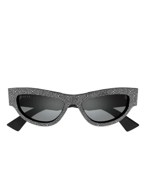 Gucci Eyewear نظارة شمس بإطار عين القطة