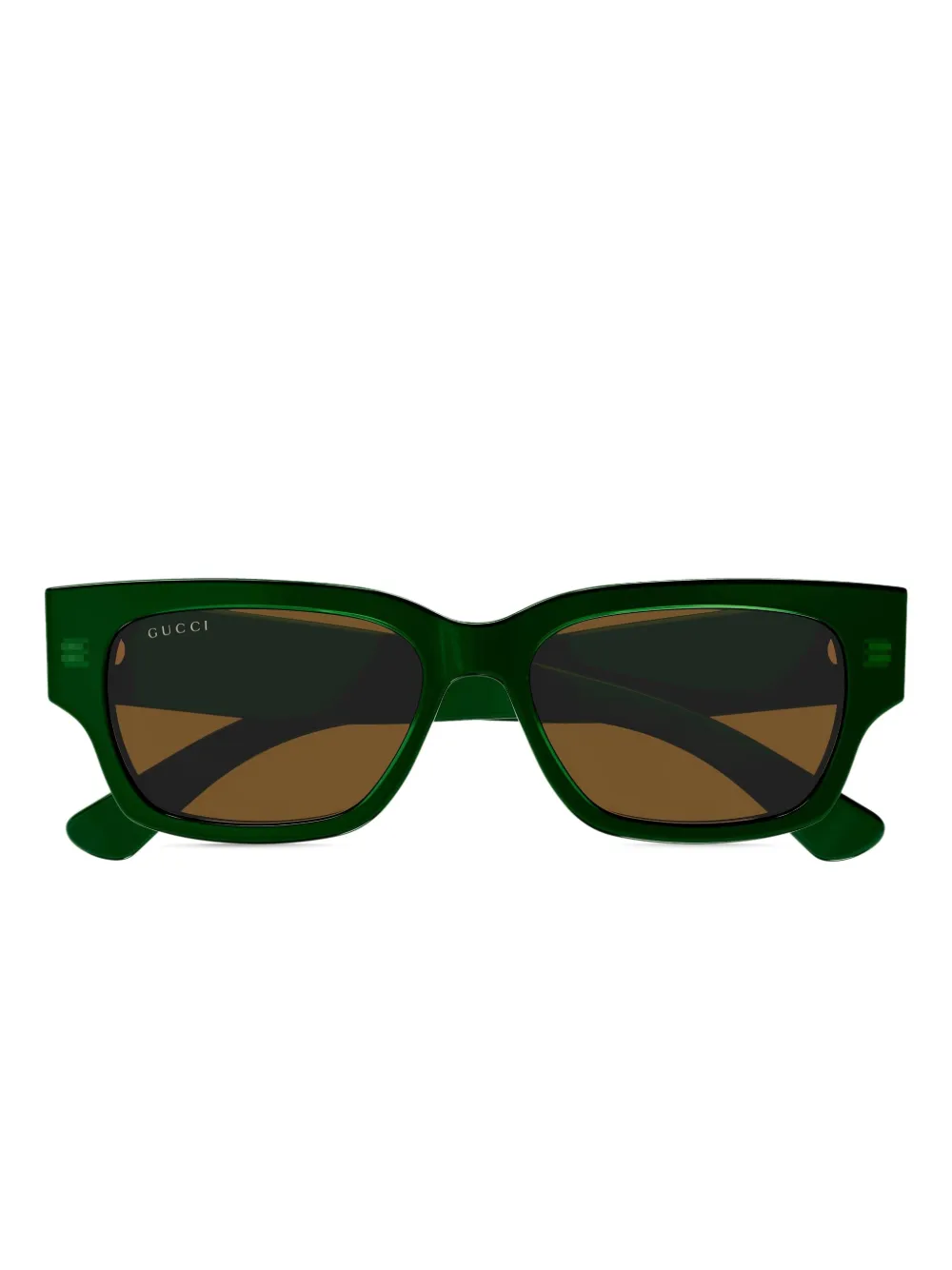 Gucci Sonnenbrille Mit Eckigem Gestell