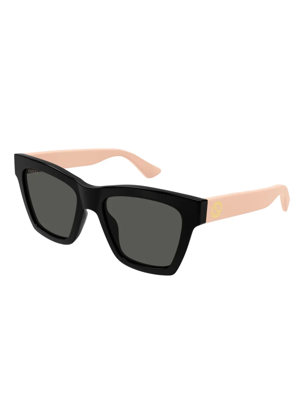Gucci Eyewear Zonnebril met vierkant montuur - Zwart