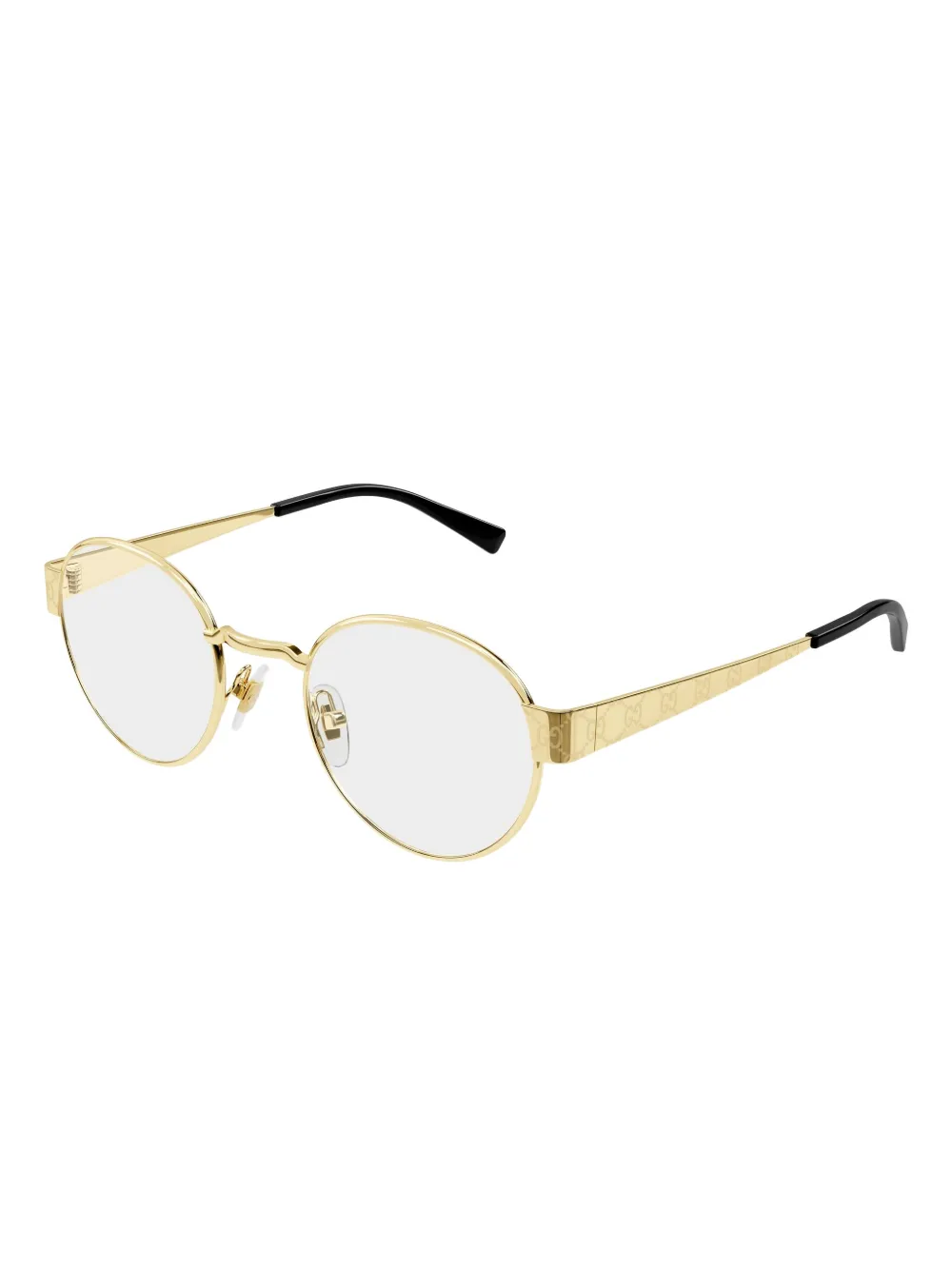 Gucci Eyewear lunettes de vue à motif GG Supreme | Image 2